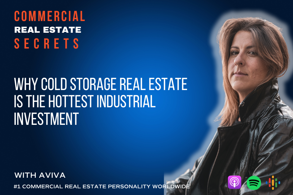 cold storage real estate warehouse with e-commerce logistics