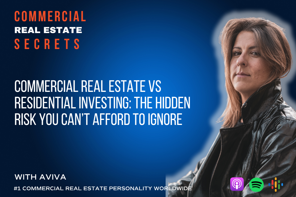 commercial vs residential real estate options, symbolizing hidden risks