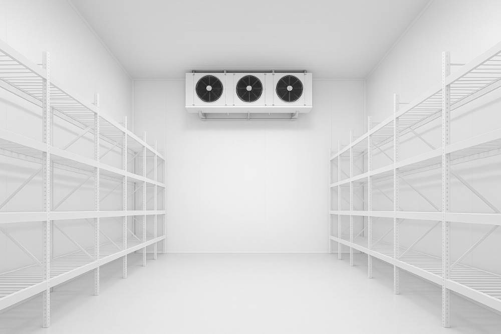 Interior of industrial warehouse highlighting rising cold storage demand in Colorado,