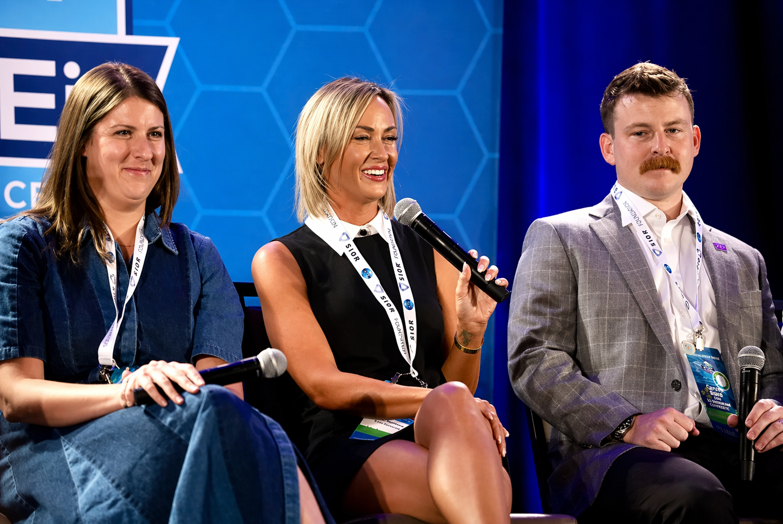 Aviva Sonenreich, Denver commercial real estate influencer, speaking at CREi Summit