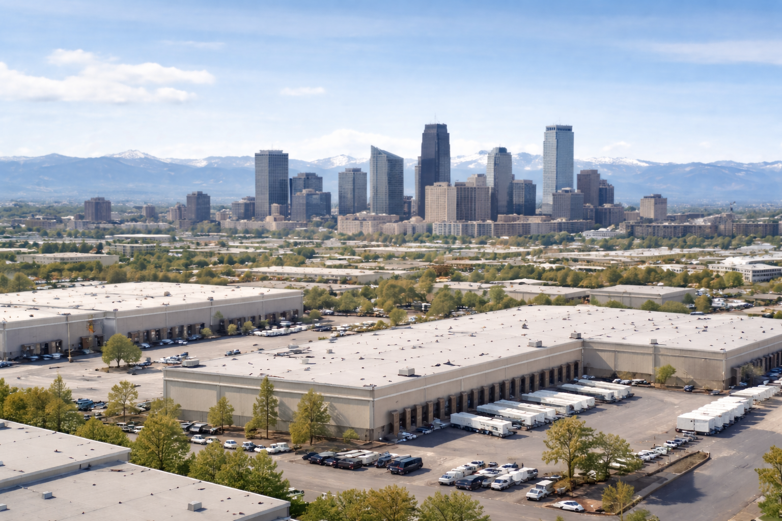 Denver industrial market trends showing vacancy and supply changes