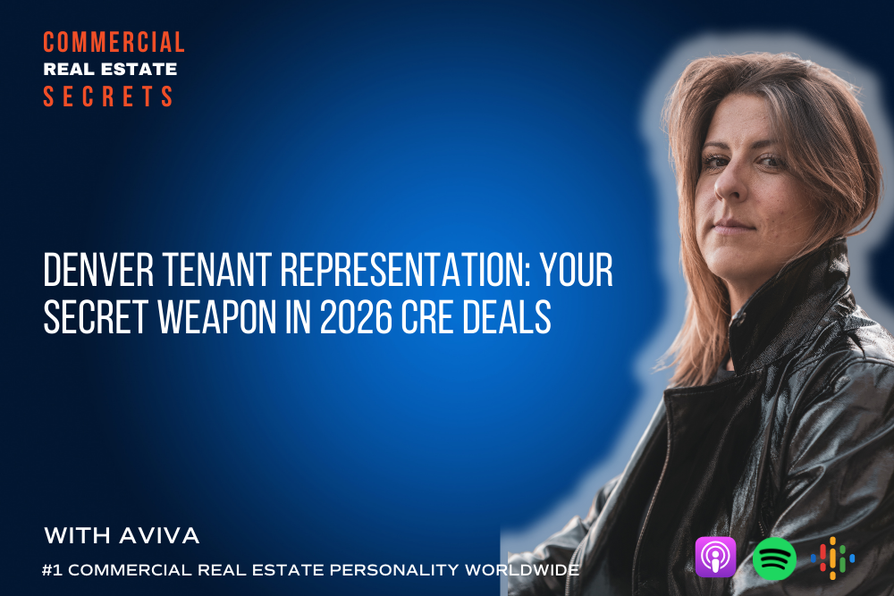 Denver tenant representation broker negotiating a commercial lease with landlords