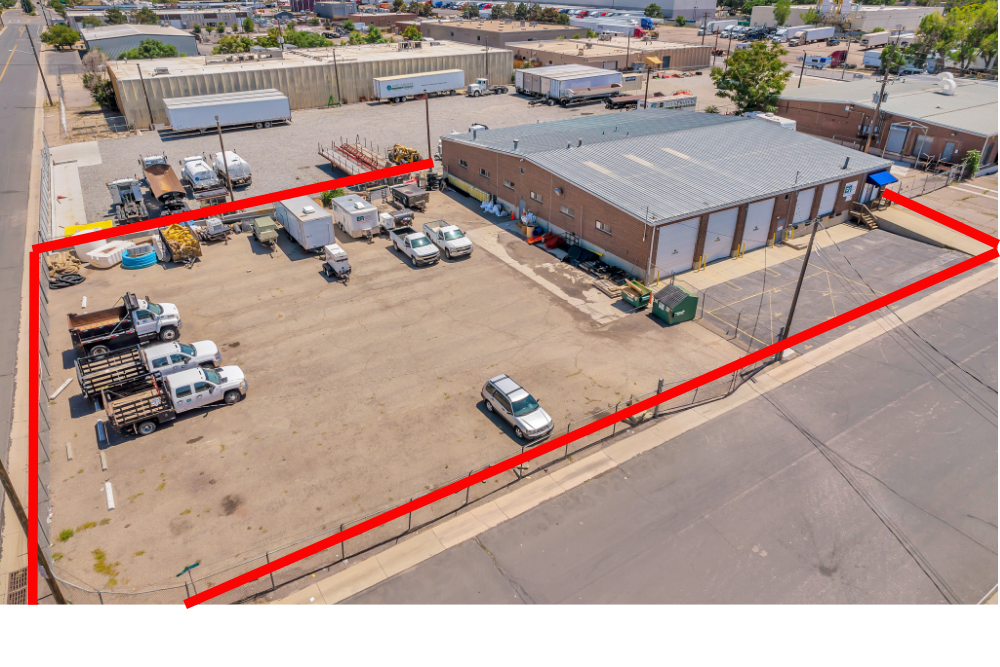 Denver industrial lease – 10,000 SF warehouse with 15,000 SF fenced yard in Commerce City