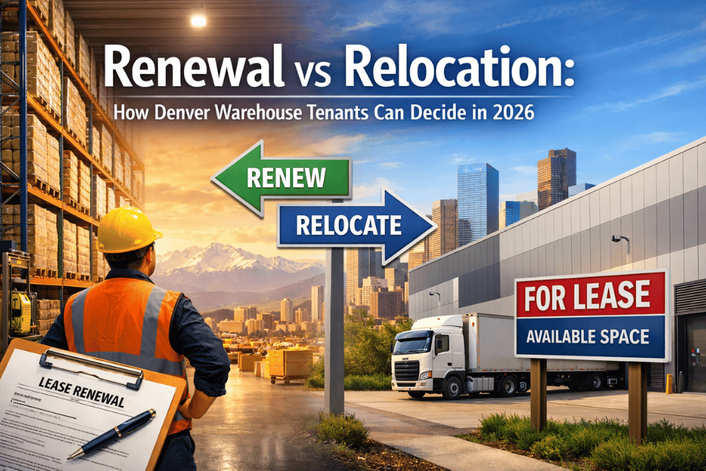 Denver warehouse lease renewal Denver planning timeline 2026 for operational and financial strategy