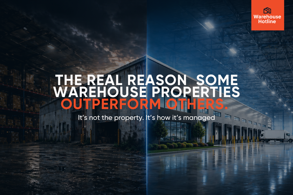 Commercial property management in Denver showing industrial warehouse portfolio operations, tenant coordination, and digital management systems.