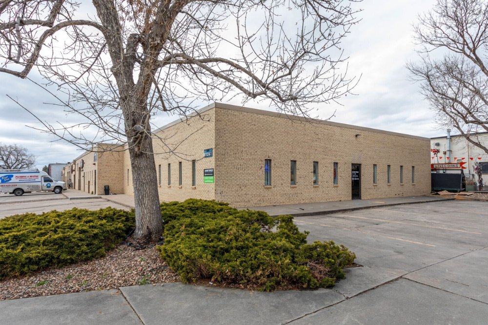 Aerial view of Commerce City IOS property sold by The Warehouse Hotline to Ground Solutions